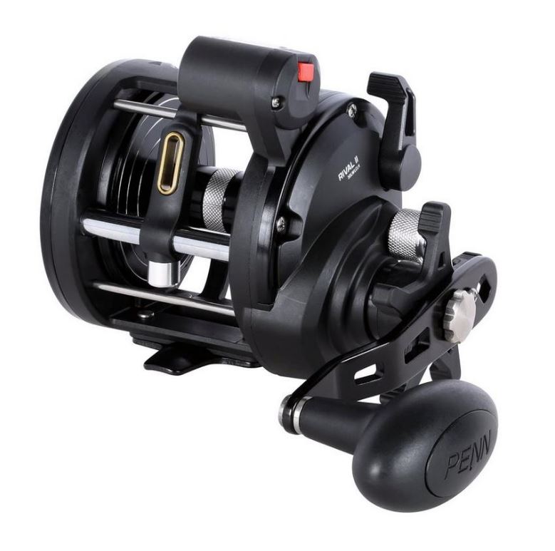 PENN Rival II Mk2 Level Wind Line Counter Multiplier Fishing Reel - All Models