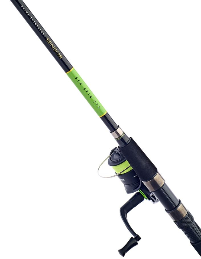New Daiwa Sensor Tele Sea Lure Fishing Combo - 9ft Rod & 3000 Loaded Reel - SES9T/3000B