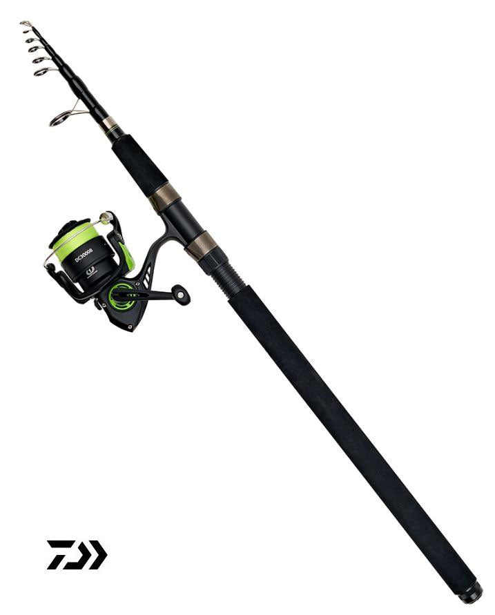 New Daiwa Sensor Tele Sea Lure Fishing Combo - 9ft Rod & 3000 Loaded Reel - SES9T/3000B