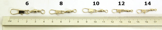 SIZE 14,12,10,8,6,4,2,1/0.2/0 TALON SNAP LINK SWIVELS