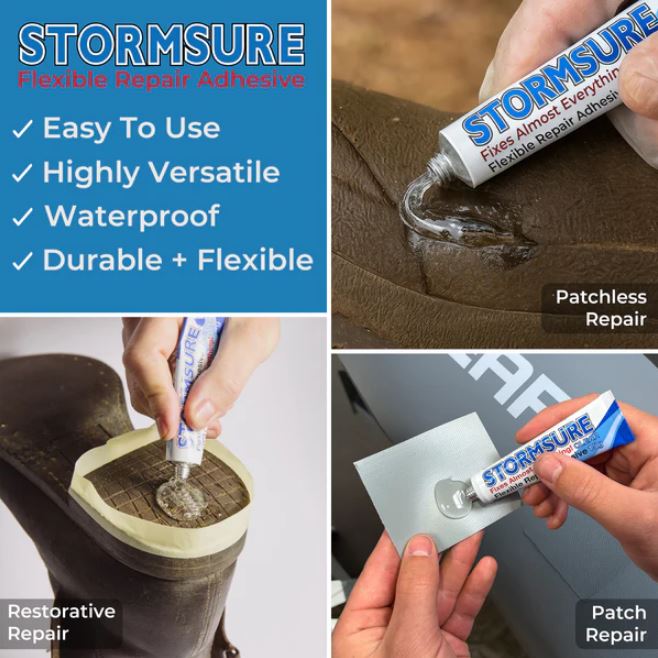 Stormsure Flexible Repair Adhesive (Clear) 15g Tube