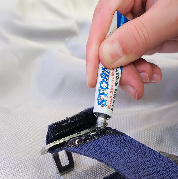 Stormsure Flexible Repair Adhesive (Clear) 3 x 5g Tubes & Gloves