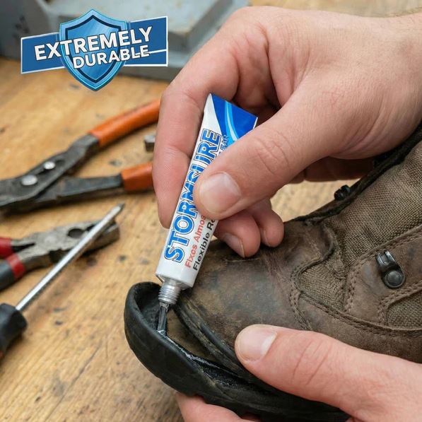 Stormsure Flexible Repair Adhesive (Clear) 3 x 5g Tubes & Gloves