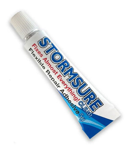 Stormsure Flexible Repair Adhesive (Clear) 5g Tube