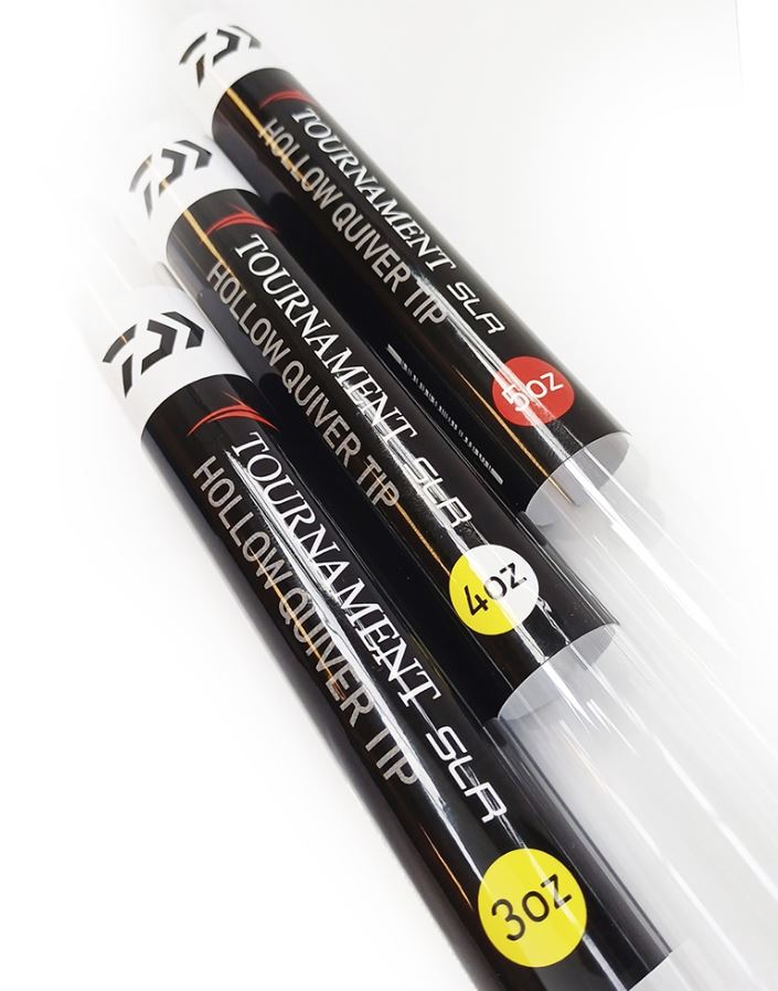 New Daiwa Tournament SLR Hollow Quiver Tips - All Models / Test Curves