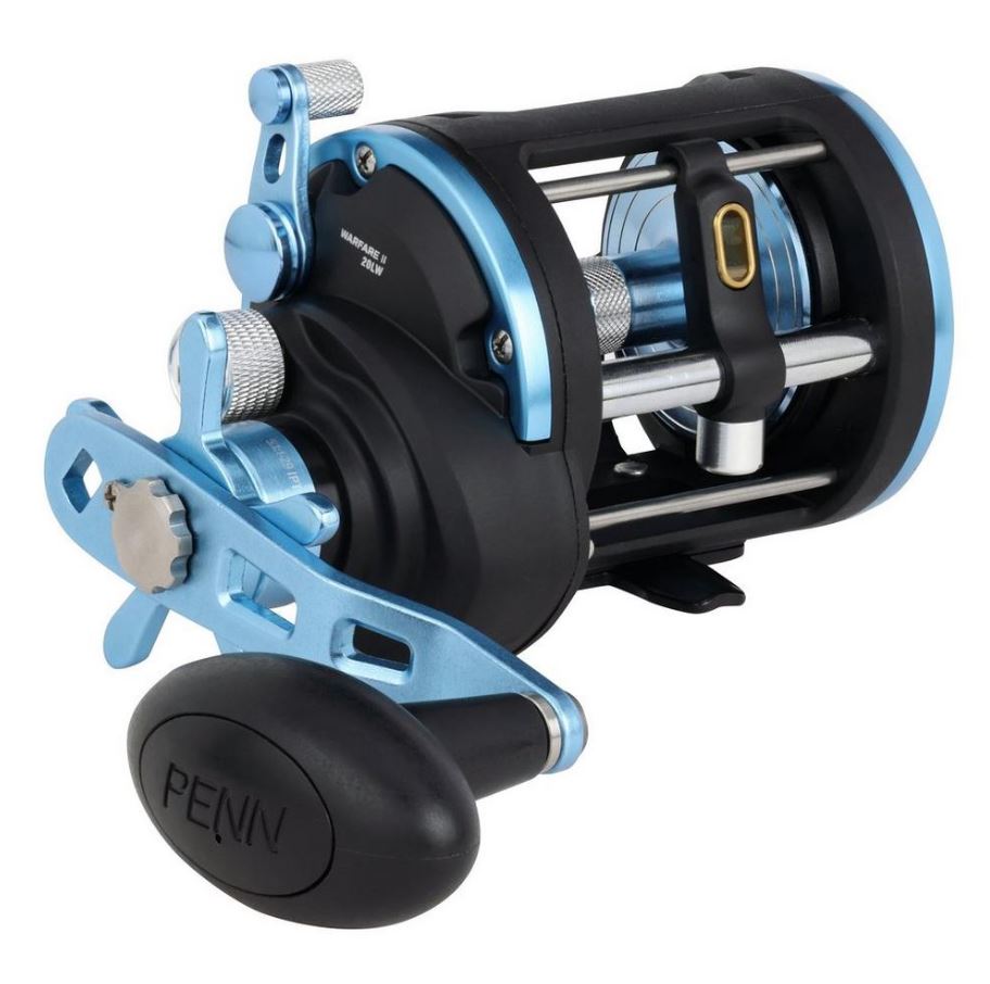 PENN Warfare II Mk2 Level Wind Multiplier Boat Fishing Reel - All Models