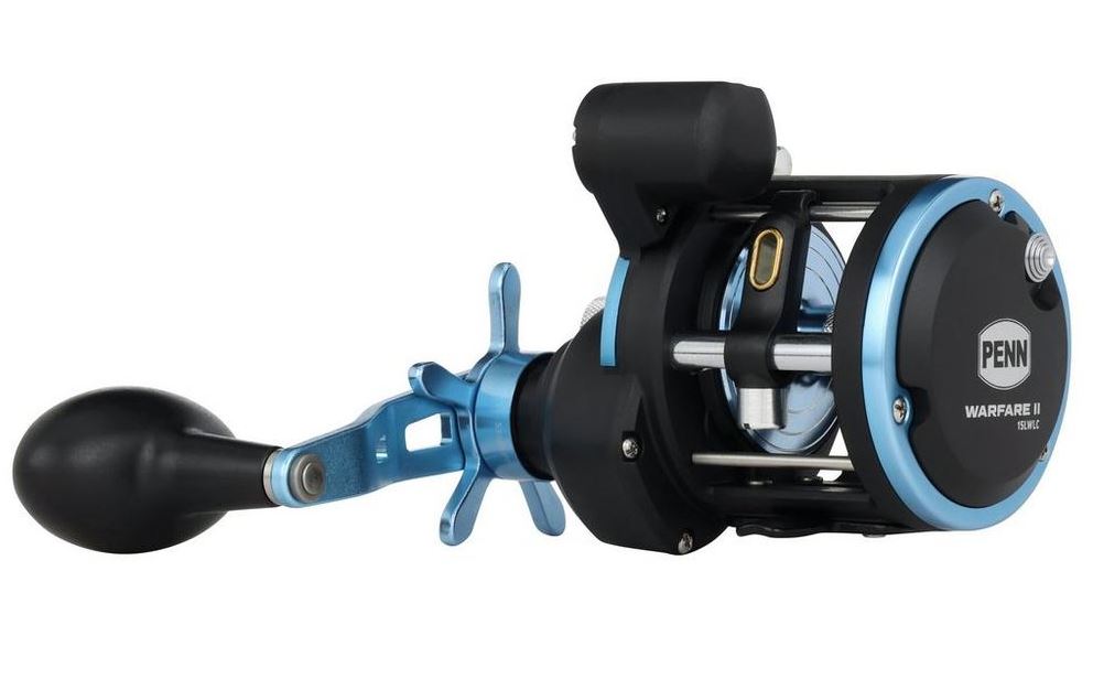 PENN Warfare II Mk2 Level Wind Line Counter Multiplier Fishing Reel - All Models