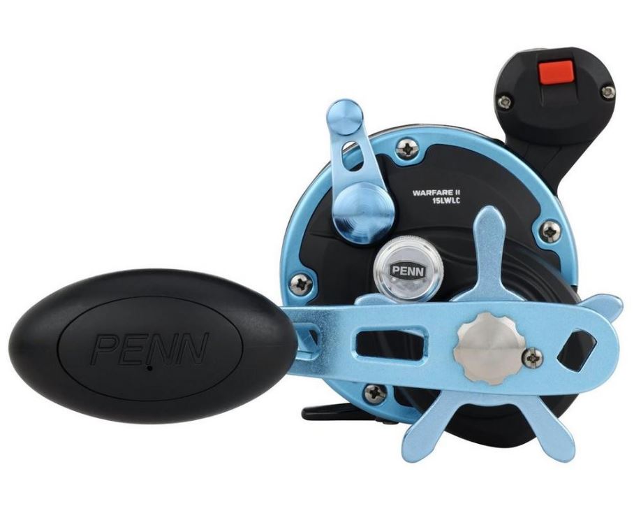 PENN Warfare II Mk2 Level Wind Line Counter Multiplier Fishing Reel - All Models