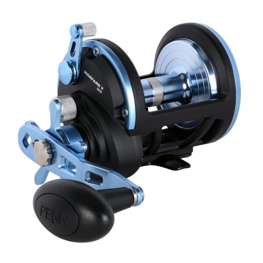 PENN Warfare II Mk2 Star Drag Multiplier Boat Sea Fishing Reel - All Models