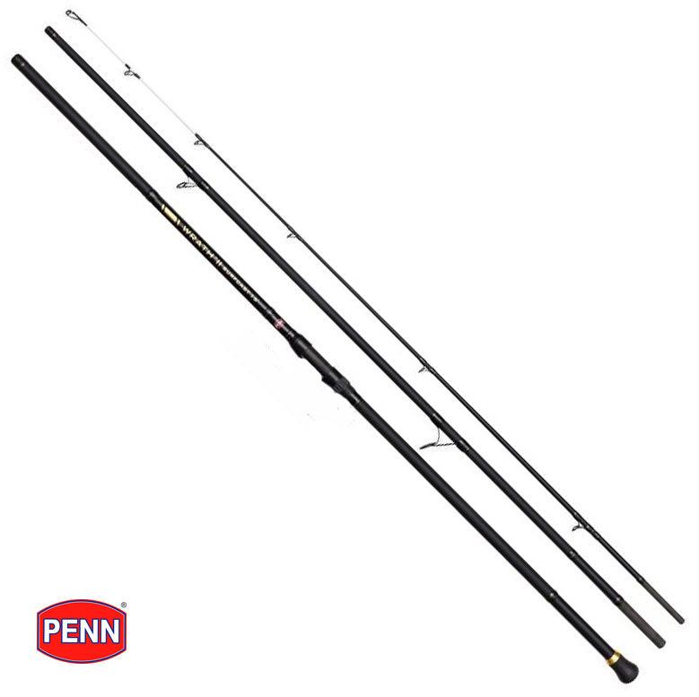 Penn Wrath II Mk2 Surfcast Beach Fishing Rods - 13ft/14ft/15ft - 100-250g - 3pc
