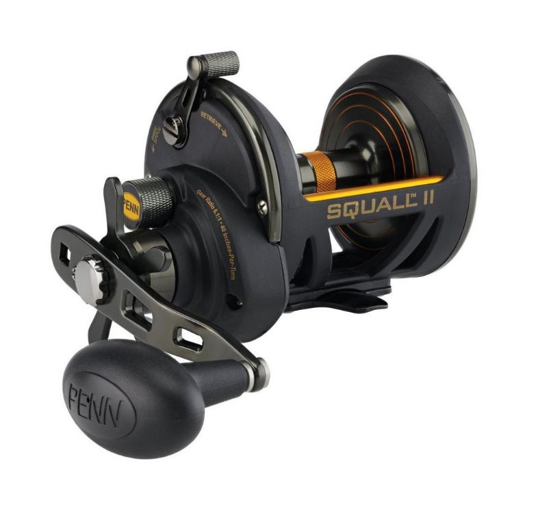 Penn Squall II 30 Star Drag Multiplier Sea Fishing Reel - 1522171