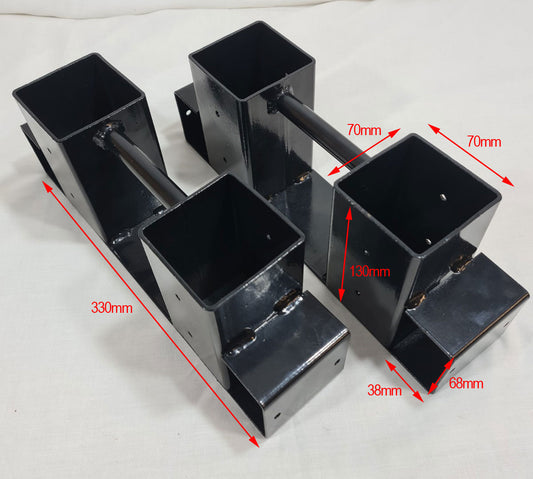 FIREWOOD LOG RACK BRACKET TO MAKE WOOD STORAGE HOLDER