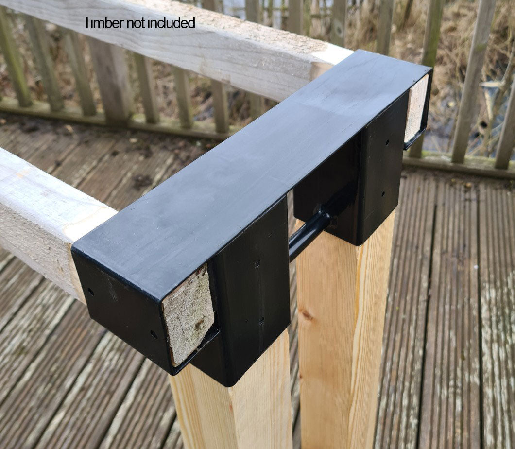 FIREWOOD LOG RACK BRACKET TO MAKE WOOD STORAGE HOLDER