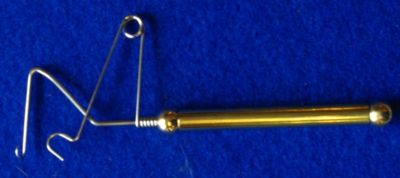 REVOLVING BRASS HANDLED ROTARY WHIP FINISH TOOL