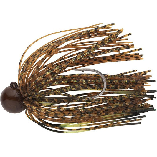 Daiwa Tournament Rubber Jig SS RH 10g Hook: 2/0 light  brown & yellow