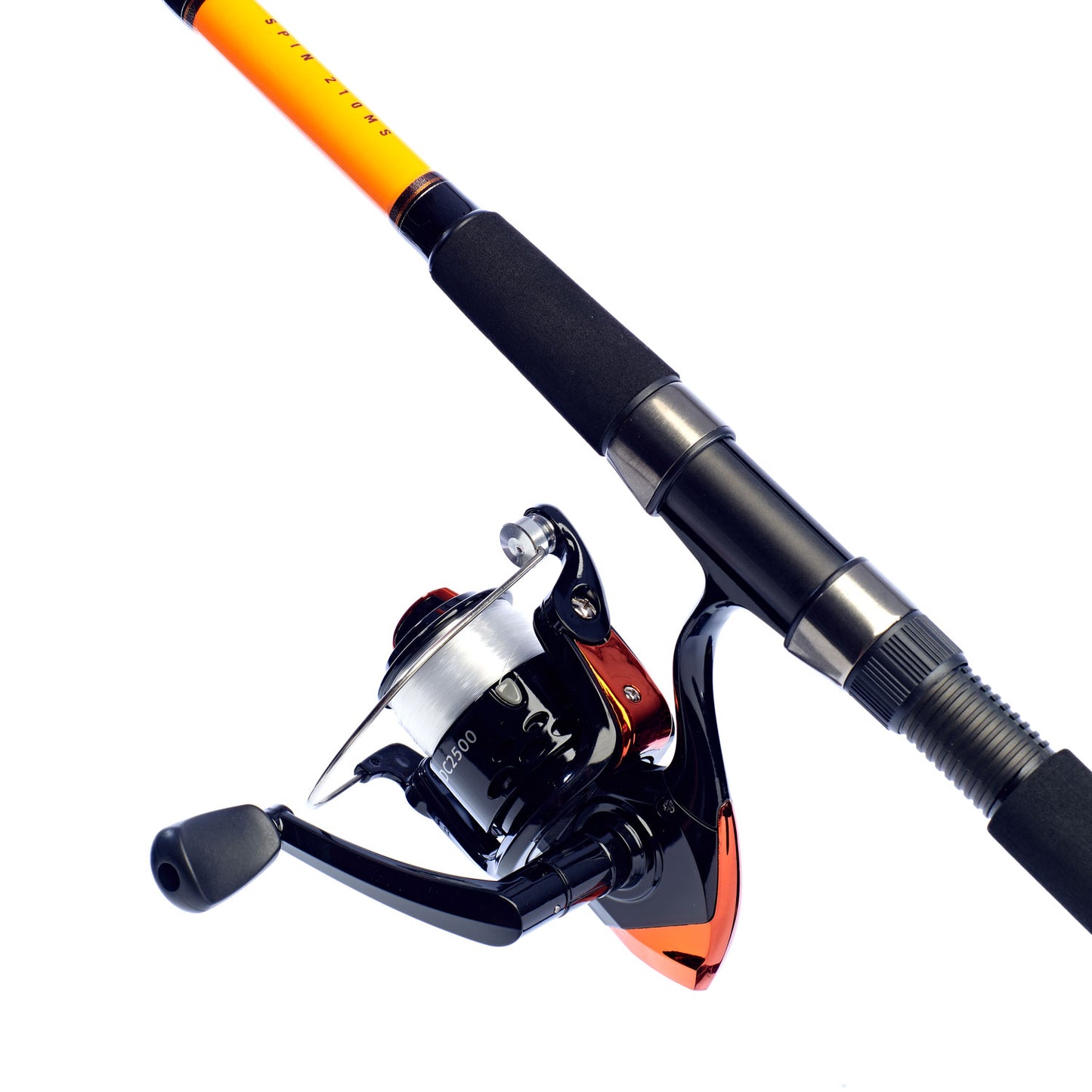 New Daiwa Sensor Telescopic Fishing Combo - 7ft Rod & 2500 Loaded Reel - SES210MS/2500B