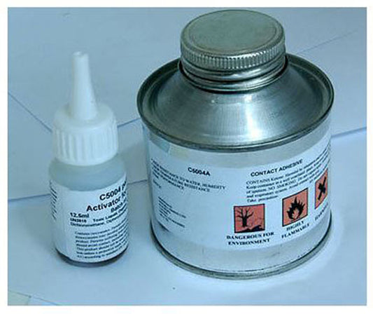 Bison Marine 2 Part Contact Adhesive for Hypalon Ribs and Boats