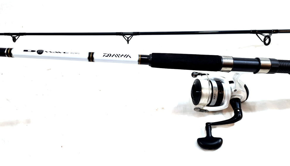 Daiwa D-Wave Agua Salada Spinning Combo (2 Piezas