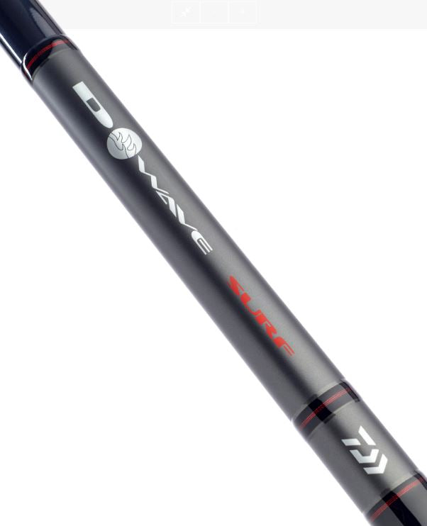 New Daiwa D Wave Surf 13ft / 4-8oz / 3pc Beach Fishing Rod - DWS1303FS-BU